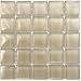 Hakatai Horizon Macadamia 0.875 x 0.875 Glass Mosaic Tiles
