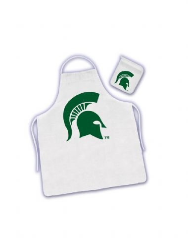 Michigan State Spartans Tailgate Barbecue (BBQ) Grilling Apron NCAA