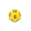Chessex Opaque 16mm Yellow with black d12