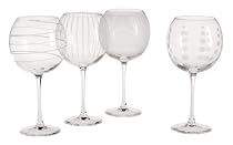 Mikasa Cheers Balloon Wine Goblet, Set of 4