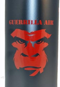 Tiberius Guerrilla Air 62ci 3000 PSI MYTH Paintball Tank 4 Port - Dust Black