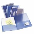 AVE47816 - Two-pocket Folder, Pocket in front Cover for Title Page, GY