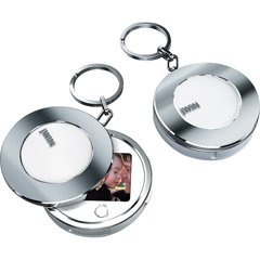jWIN JP131 1.5-Inch Digital Photo KeyChain (White)