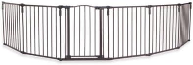 North States 3-In-1 Arched Decor Metal Superyard in Dark Bronze