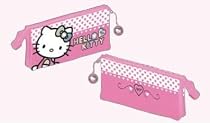HELLO KITTY HEARTS - 3 POCKET PENCIL CASE