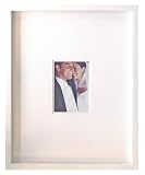 Nexxt UE57WH Urban expressions signature mat w/gel pen 5 by 7, White, Frame