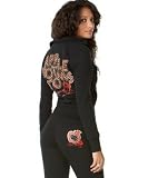 Apple Bottoms - Apple Bottoms Double-Layer Active Jacket with Rhinestone Logo
