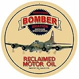 Bomber Reclaimed Motor Oil Sign