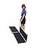 EZ-ACCESS Transitions Rubber Angled Entry Mat, Black, 2.5 Inch Rise