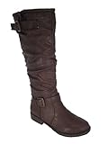 Montage 02n Brown Slouchy Riding Knee High Boot Montage 02n Brown Slouchy Riding Knee High Boot