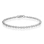 Sterling Silver Round Byzantine Bracelet 7"