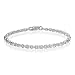 Sterling Silver Round Byzantine Bracelet 7"