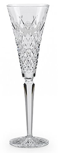 Waterford Crystal 12 Days of Christmas Flute 2nd Edition  Two Turtle Doves