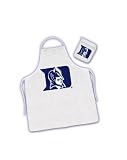 Duke Blue Devils ( University Of ) NCAA Barbecue/BBQ Apron and Mitt Tailgate Kit