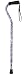 Search : Duro-Med Aluminum Adjustable Cane with Offset Handle, Purple Flower