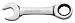 Gear Wrench 9501 7/16-Inch Stubby Combination Ratcheting Wrench