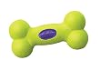 KONG Air Dog Squeaker Bone Dog Toy, Small, Yellow