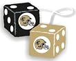 New Orleans Saints Fuzzy Dice - Football Sports Merchandise