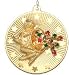 Angel Holding Horn of Plenty, 14K Gold Charm