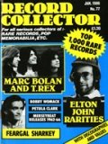 RECORD COLLECTOR MAGAZINE No 77 Marc Bolan and T Rex, Elton John, Feargal Sharkey