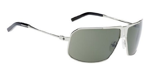 Spy Cloverdale Sunglasses In Silver Shiny-Grey Green
