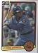 1983 Donruss Ryne Sandberg Baseball Rookie Card In Protective Display Case