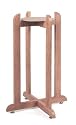 Ceramic Crock Natural Solid Wood Floor Stand