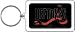 Deftones ~ Deftones Snake Lucite Keychain