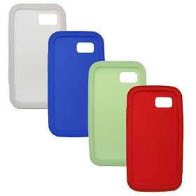 Premium Soft Durable Silicone Skin Cover Soft Case for Samsung Eternity A867 (Choose from 8 Colors;...
