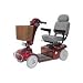 The Sovereign 888B-4 is classic to Shoprider. It offers a wide range of benefits, including: stability, style, and high maneuverability, all at an economical price. Perfect for indoor and outdoor use. Front headlight package Adjustable arm rest Easy to transport Available in Burgundy Red or Blue 300lb weight capacity Specifications Overall Length: 45 " Overall Width: 23 5/8" Maximum Height: 38" Minimum Height: 28 " Ground Clearance: 3" Weight Capacity: 300 lbs Wheel Base Length: 34" Wheel Base Width: 21 " Outside Turning Radius: 37" Maximum Seat Height: 23" Minimum Seat Height: 21" Weight (without batteries): 110 lbs Weight of the heaviest part: 41 lbs Weight of Seat Accessory: 24 lbs Maximum Battery Size: 33A-12V (U-1) Motor Size, Continuous: 1 HP Speed: 0-5 MPH Travel Range (varies with rider): 25 miles Suggested Climbing Angle: 8 Degrees Maximum and Minimum seat height is measured from floor to top of seat cushion Unit speed and range will vary with respect to terrain and weight of rider Controller type subject to change without notice