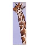 Skeptical giraffe Animals Giclee Poster Print by LISA BENOUDIZ, 16x20