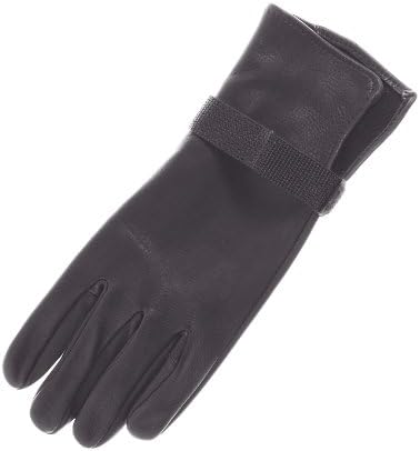 Geier Glove Men's Bullrider Deerskin Gloves (Single) with Strap Size 9R Color Black
