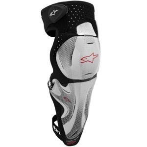 Alpinestars Bionic SX Knee Protector - X-Small/Small/Silver/Red/Black On Sale