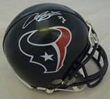 Arian Foster Autographed/Hand Signed Houston Texans Riddell Mini Helmet