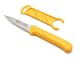 Messermeister ME103G Birds Beak Parer, Green, 2.50 in., Matching Sheath