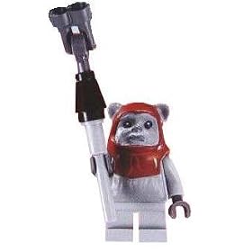 Lego Ewok Chief Chirpa with Tribal Staff (Loose) Star Wars Figure