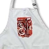KIKE CALVO vintage camera collection - Picture of a Vintage brown Twin Lens reflex TLR camera - Aprons