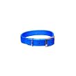 Dogit Nylon Double Ply Dog Collar with Buckle, X-Large, 20-Inch, Blue