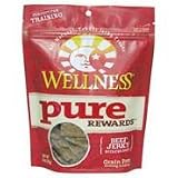Wellness Pure Rewards All-Natural Delicious Beef Jerky Bits for Dogs (6-oz pouch - 3-pack)