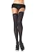 Valentine's Day Opaque Thigh High Nylon Stocking