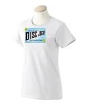 FROM THE LOINS OF MY MOTHER COMES DISC JOCKEY Ladies T-Shirt Pink Large