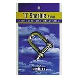 Coolaroo 310820 316 Stainless Steel D Shackle