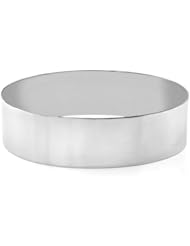 14K White Gold Flat Bangle Bracelet, 19mm (3/4") [Jewelry]