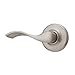 Kwikset Balboa Left-Handed Half-Dummy Lever in Satin Nickel