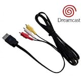 New Dreamcast Av Cable Bulk Six-Foot Long Shielded Composite Video Output For Use On Most Tvs