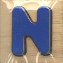 N LETTER MAGNETIC BLOCK by Melissa & Doug
