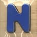 N LETTER MAGNETIC BLOCK by Melissa & Doug