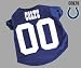 Officially Licensed by the NFL - Indianapolis Colts Dog Football Jersey - Medium