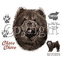 Black Chow Chow Adult T-Shirt