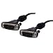 1.8m DVI Cable - Premium Quality / Dual Link / DVI-D / Shielded / Ferrite Core x 2 / Video / 24-pin + 1-pin / FREE P&P - by World of Data